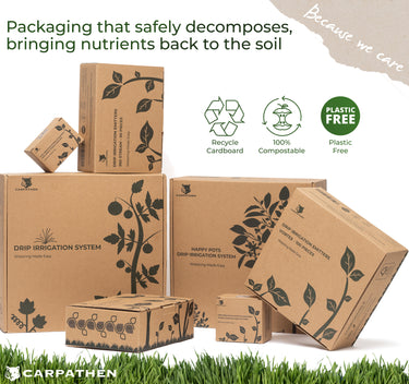 Packaging that safely decomposes, bringing nutrients back to the soil